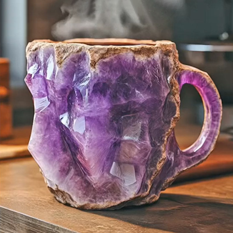 CrystalBrew - Tasse à Café en Cristal de Luxe pour la Maison