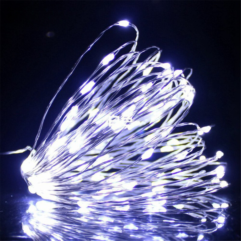 TwinkleWire - Guirlande lumineuse LED USB en fil de cuivre