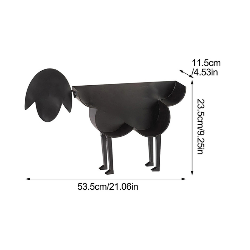 HomeTod™ Support de papier toilette en forme de mouton