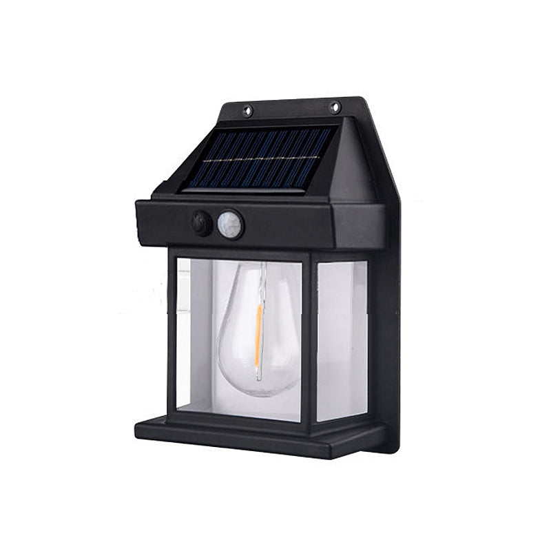 Floroux – Lampe extérieure en tungstène fonctionnant à l'énergie solaire