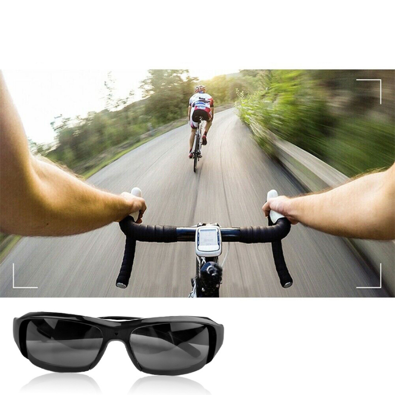 AdventureVision Lunettes de soleil - Caméra sportive 1080P élégante
