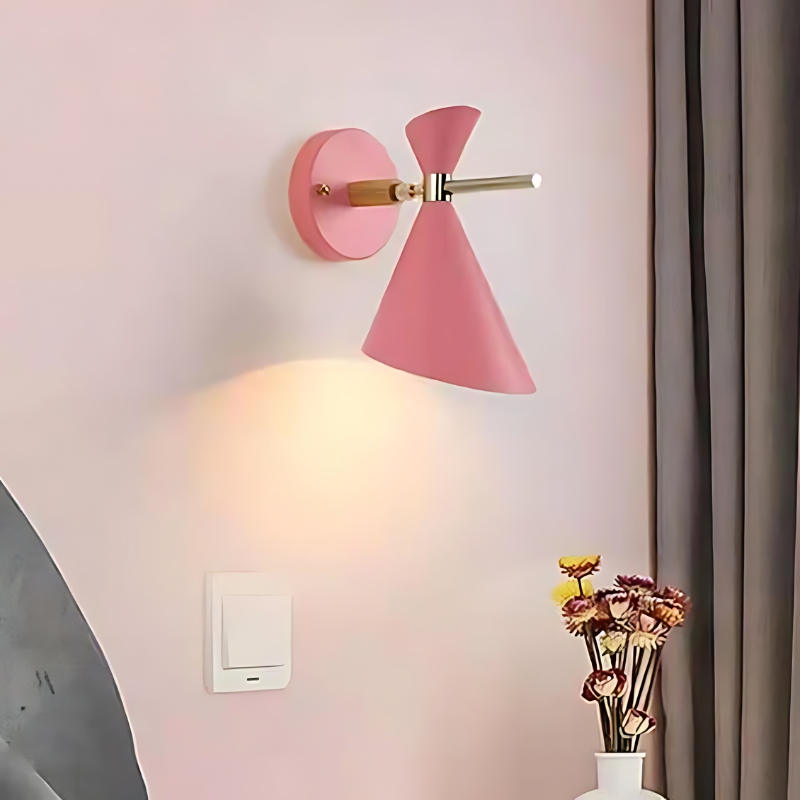 Floroux - Applique murale élégante avec une touche scandinave et une lumière chaleureuse