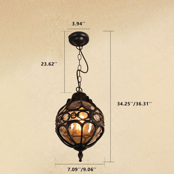 Floroux Outdoor Suspension | Waterproof | Industrial Design | Outdoor Lighting | Garden Light