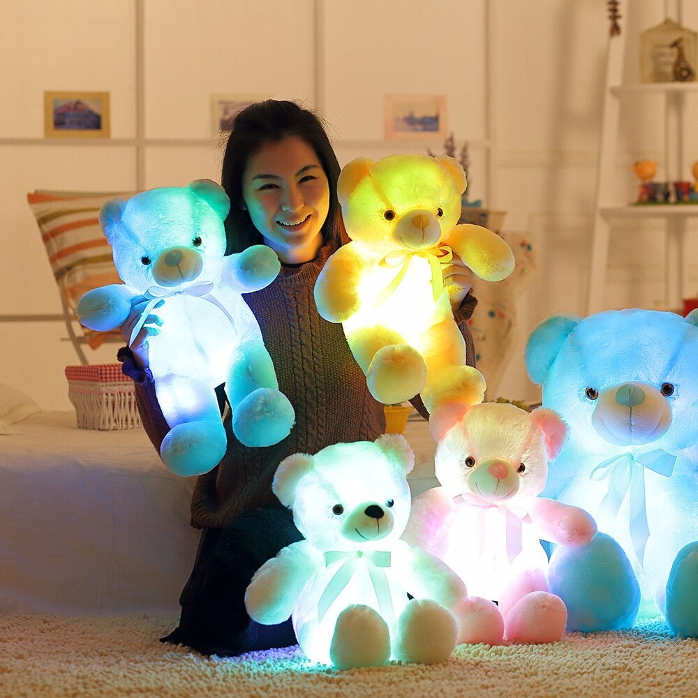 GlowBuddy - Peluche LED de nuit pour enfants