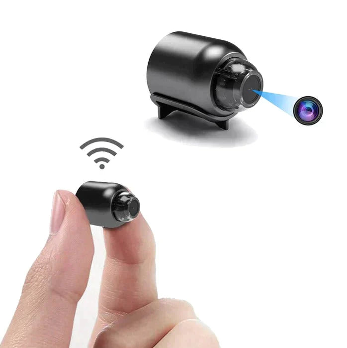 Floroux Compact WiFi caméra de surveillance | Sans fil | Vision nocturne | Détection de mouvement