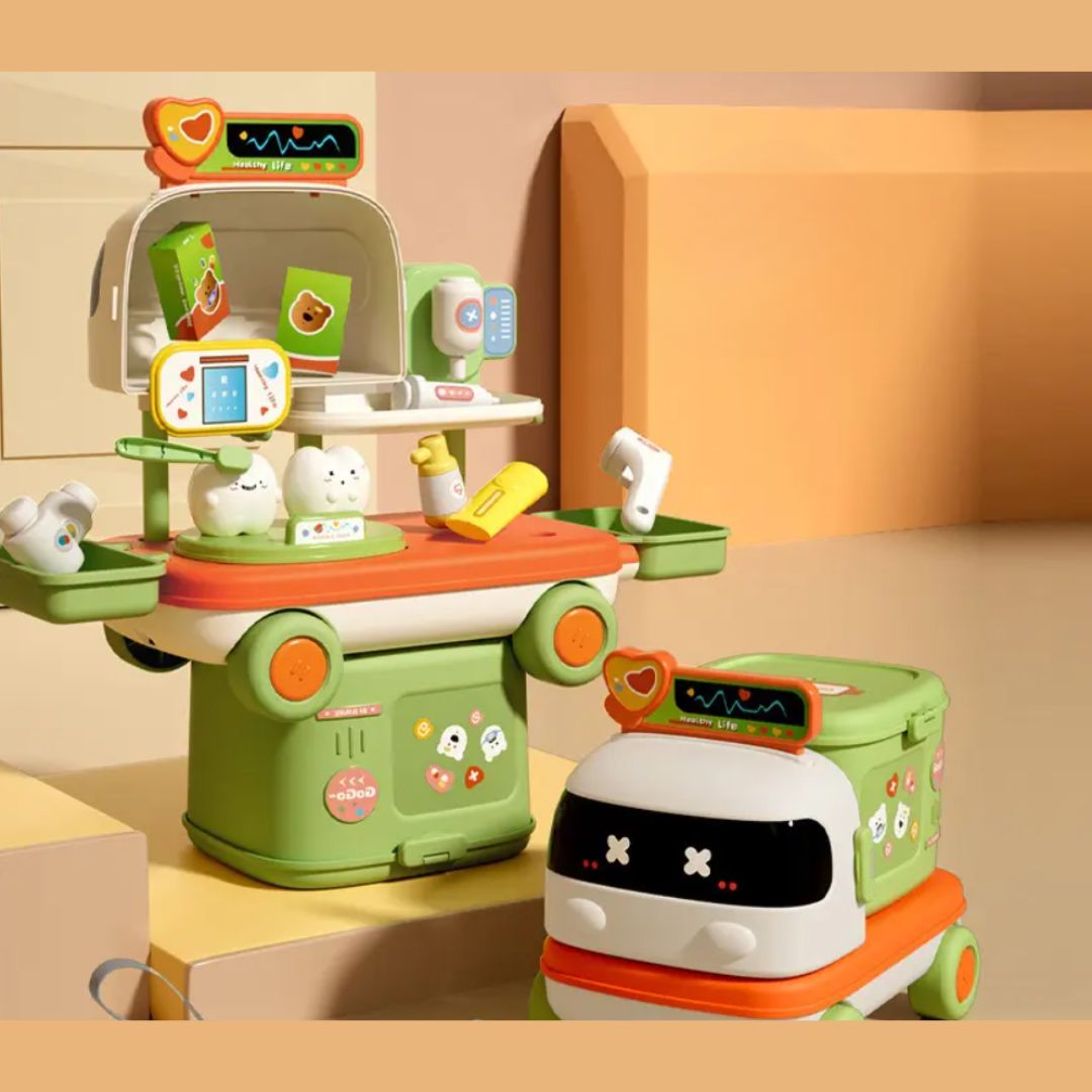 AdventureTruck - Camion Jouet 2-en-1 et Station de Jeu