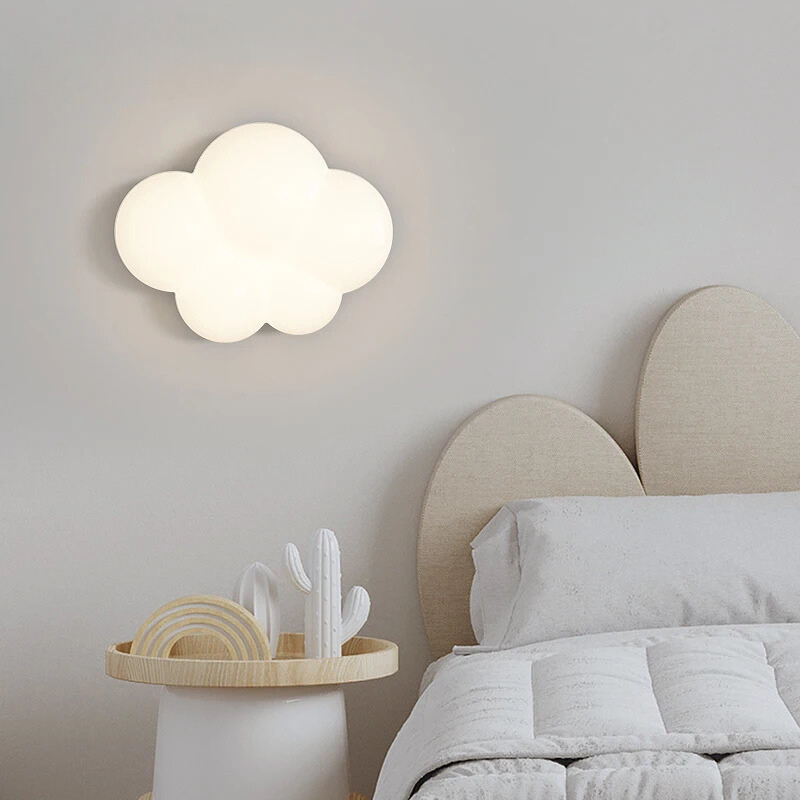 WhiteCloud Lampe – Éclairage mural LED élégant pour enfants