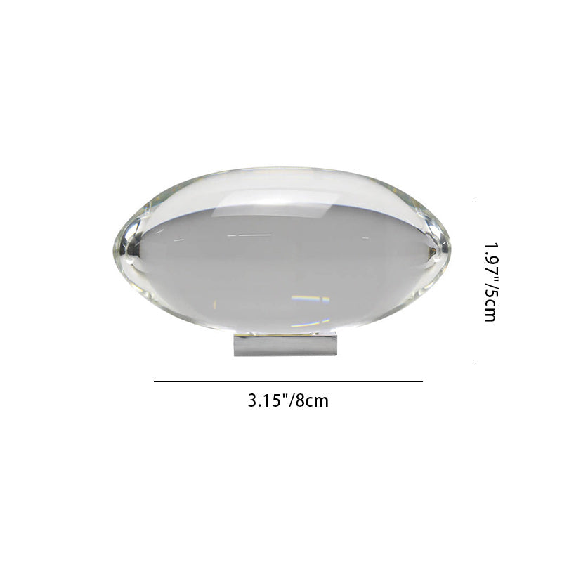 Floroux LED table lamp | Creative crystal projector | Angel eye design | Color changing + remote control