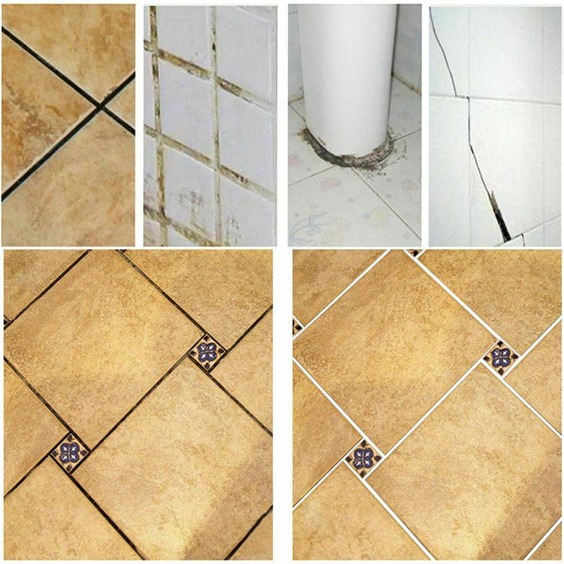 Floroux Filler de joint pour carrelage | Réparation de joints parfaite | Réforme de carrelage pour la maison