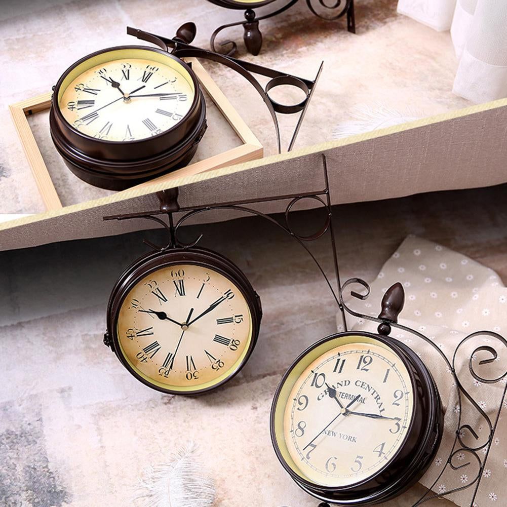 RetroClock - Horloge de Gare Vintage New-Yorkaise
