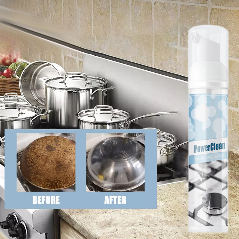 Nettoyant Moussant Tout Usage pour Graisse de Cuisine
