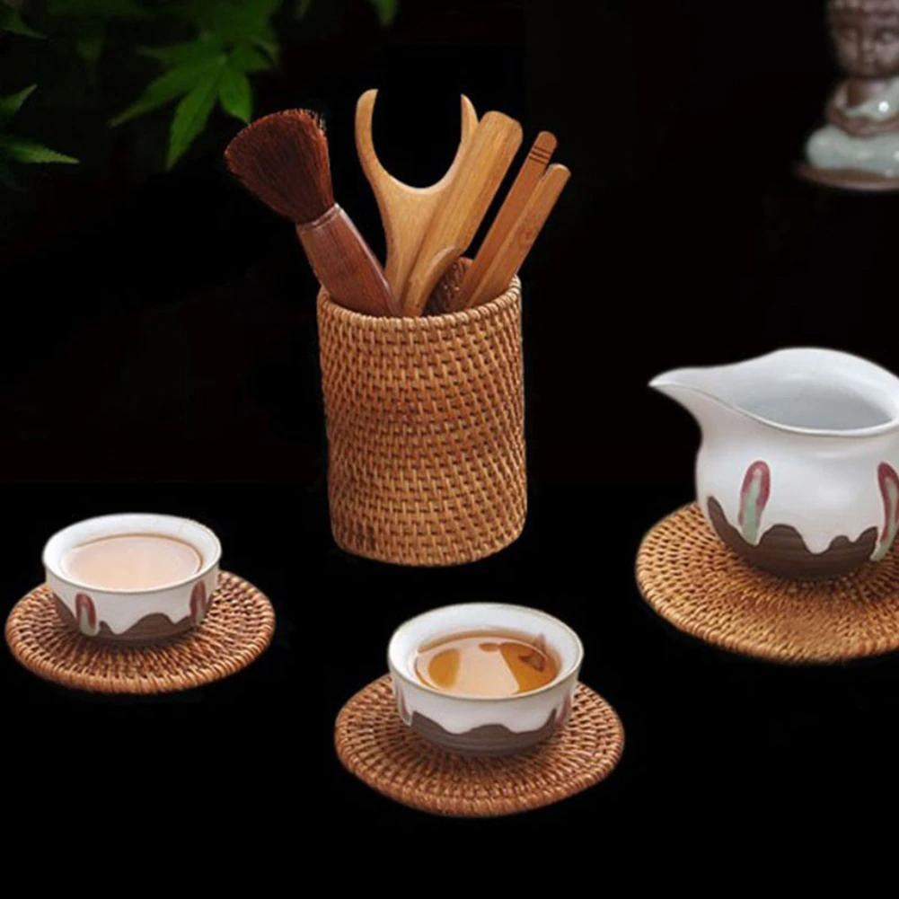 Handwoven storage basket Floroux | Rattan basket for the home | Decorative and functional storage