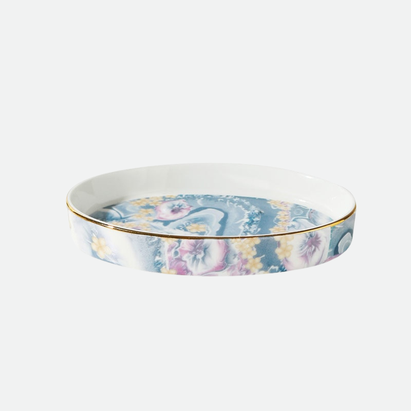 Savonnière "Julia" en céramique et porcelaine