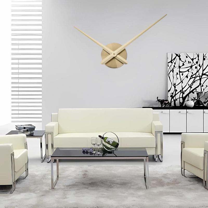 Floroux Élégance | Horloge murale intemporelle pour votre maison