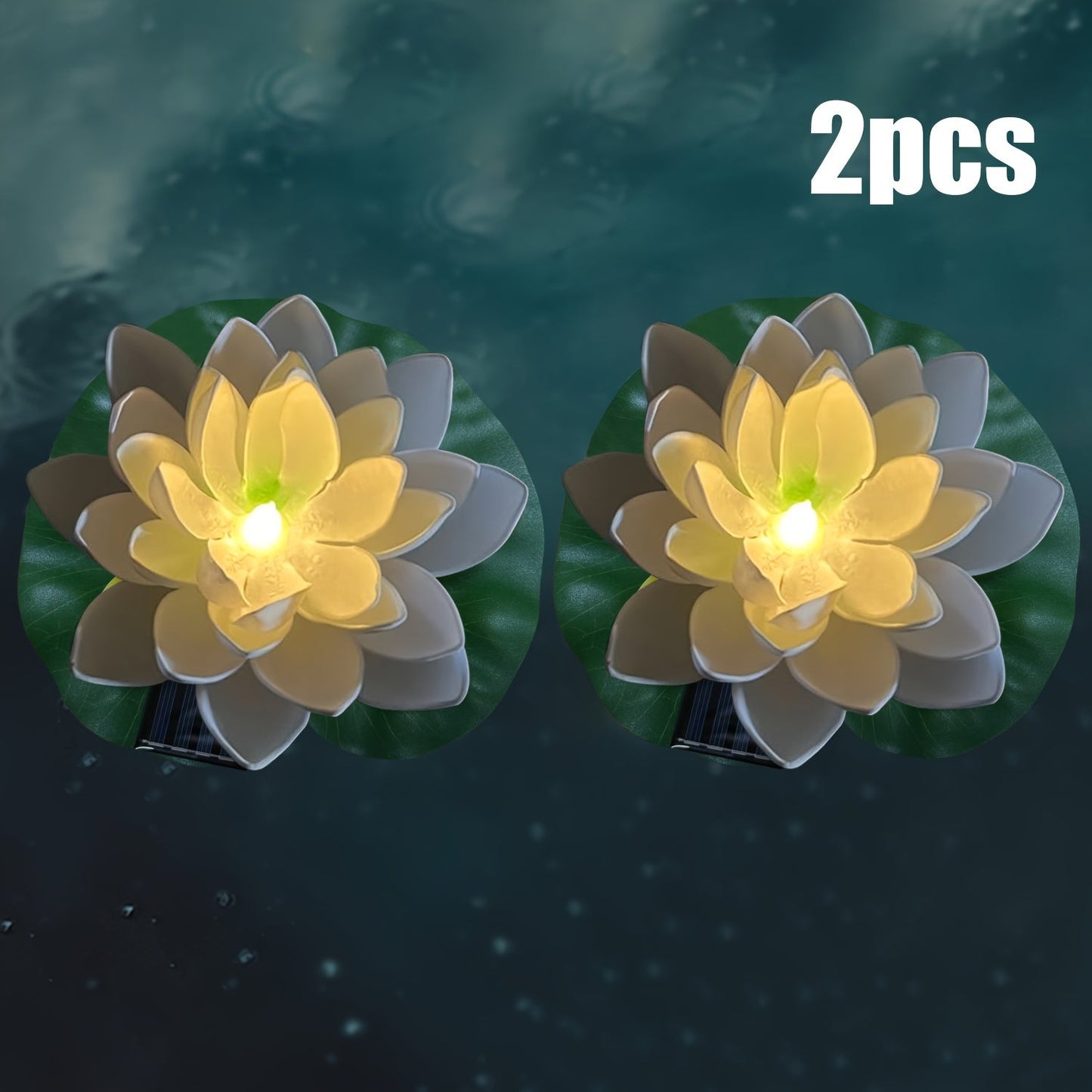 SolarLily – Lanternes solaires LED Lotus élégantes