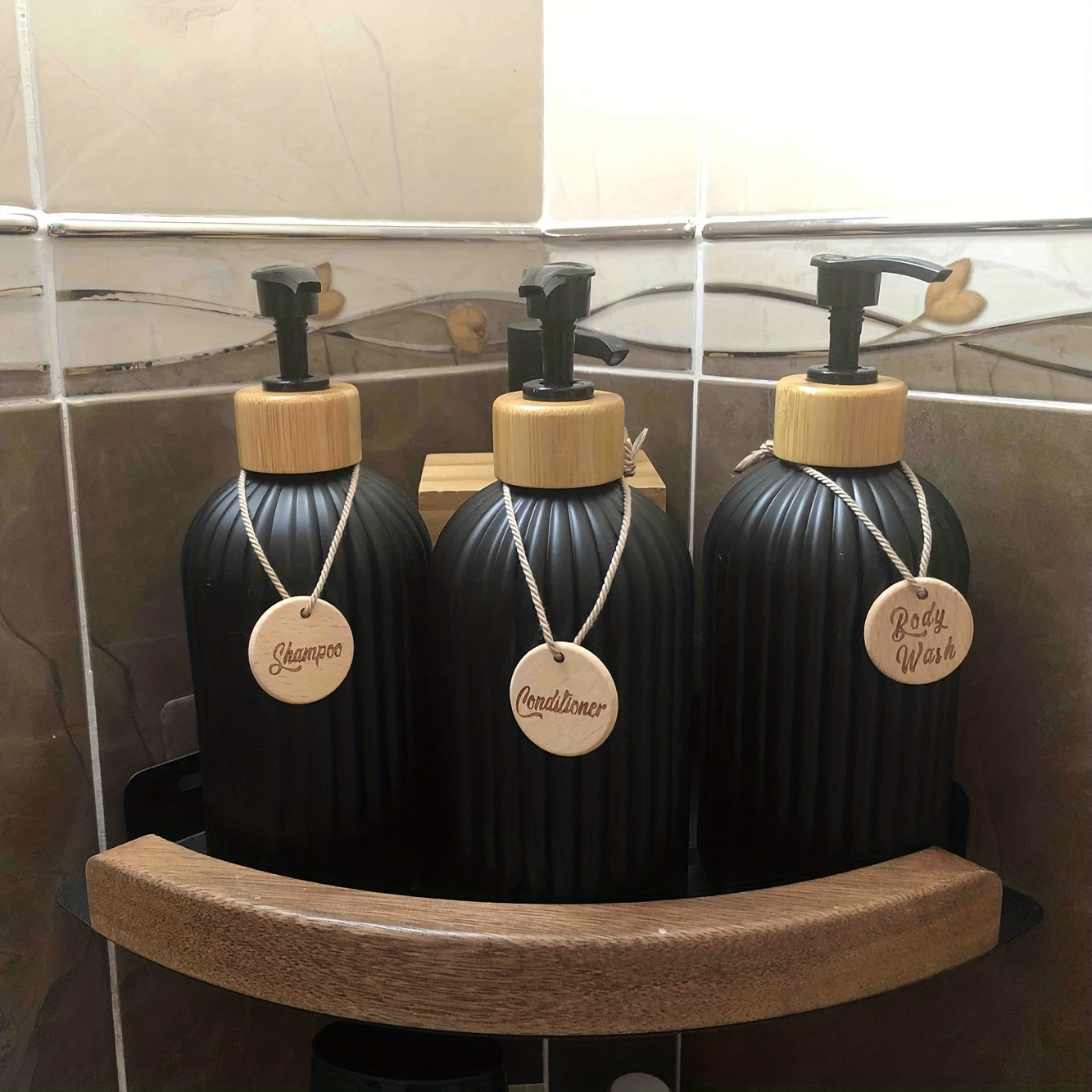 Ettlin | Bouteilles de shampooing de luxe rechargeables élégantes