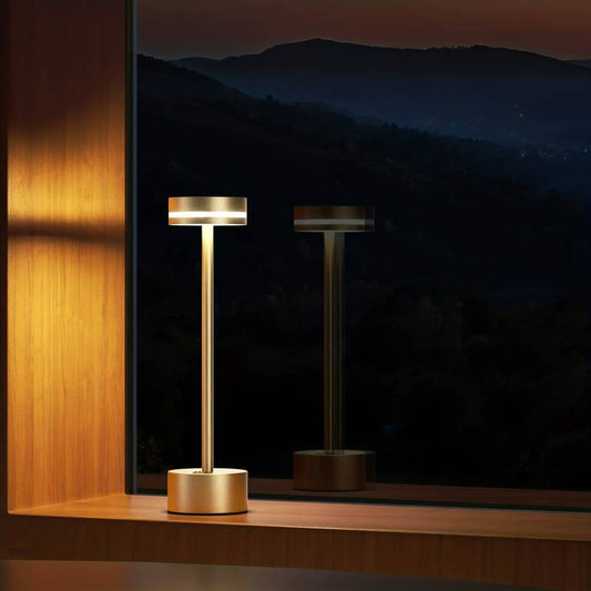 StellarGlow - Lampe sans fil pour extérieur avec éclairage ajustable
