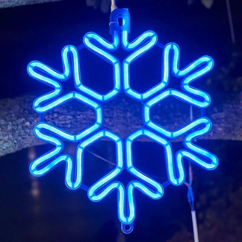 SterrenLicht - Éclairage magique à LED flocons de neige pour fêtes