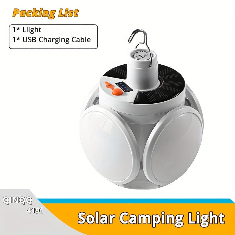 SolarFold Lampe - Lampe de camping LED rechargeable portable