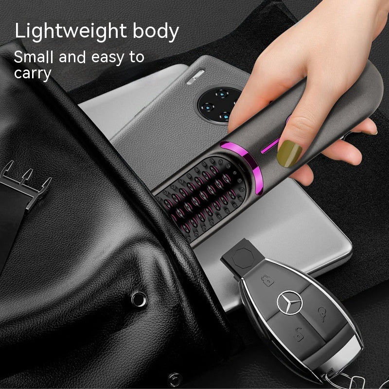 Tima Brush - Brosse lissante sans fil rechargeable