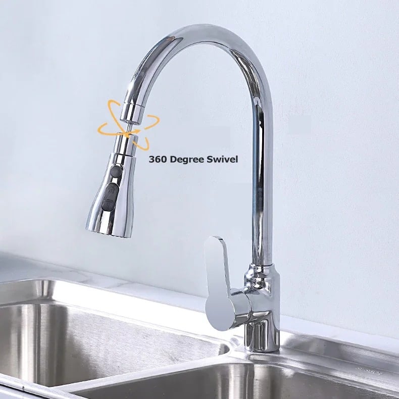 Robinet pulvérisateur haute pression rotatif + adaptateur