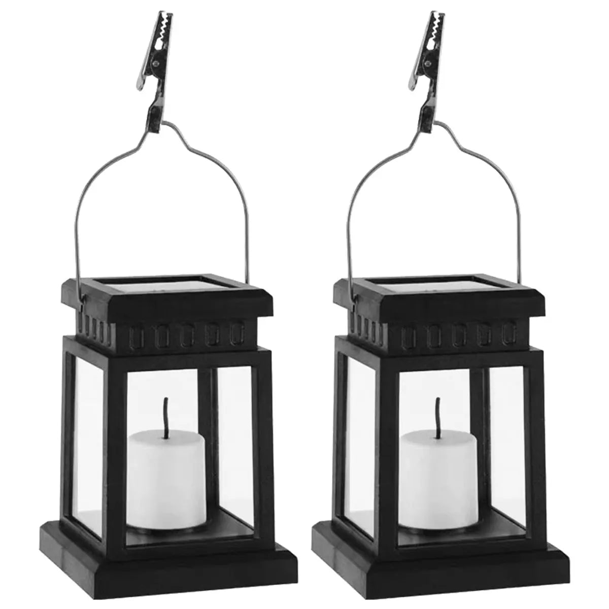 SoleilChaleur Lampe de jardin - Élégante lanterne LED solaire pour l'extérieur