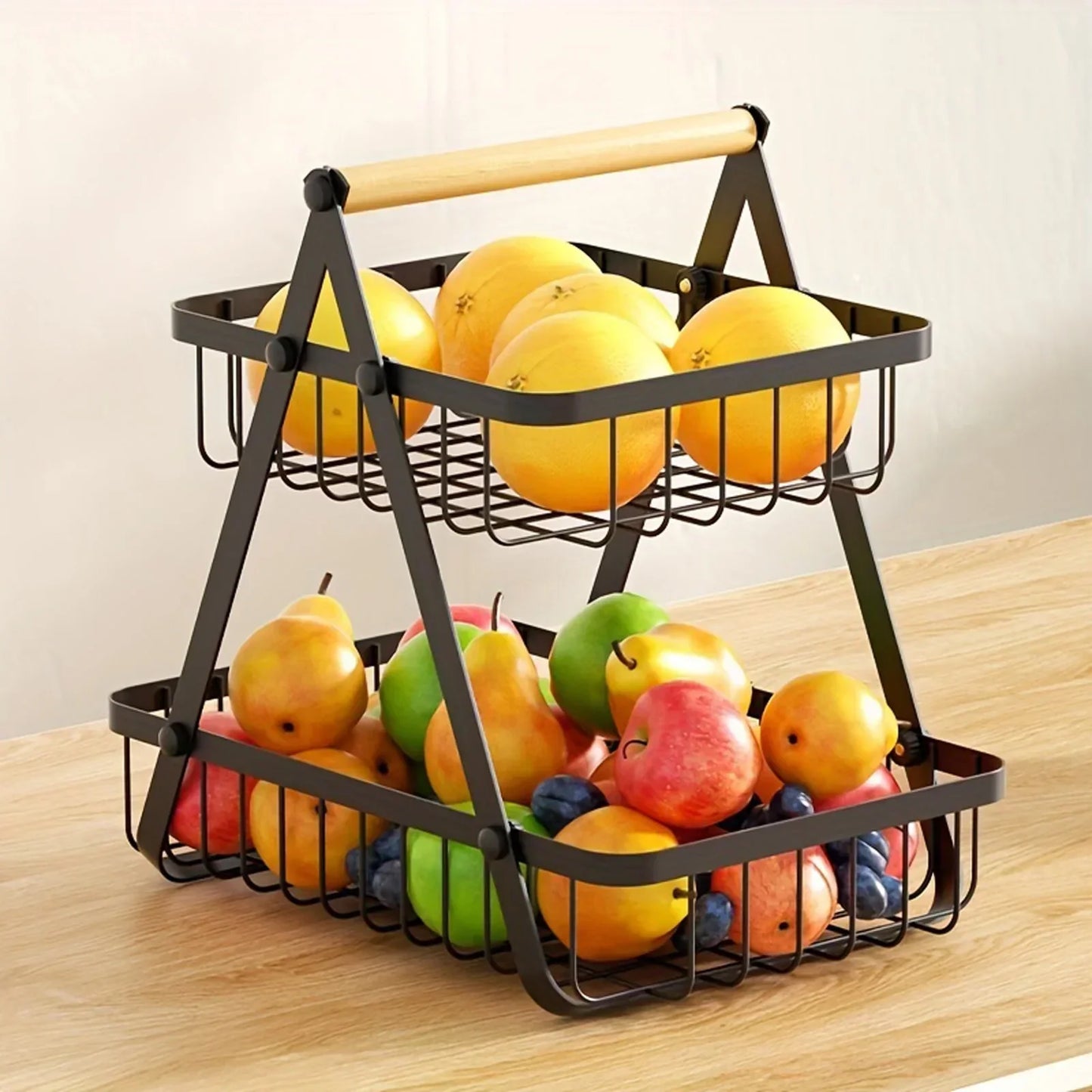 FruitCascade – panier à fruits à 3 niveaux