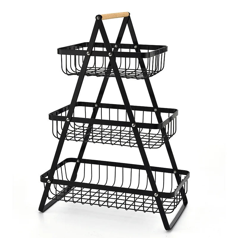 FruitCascade – panier à fruits à 3 niveaux