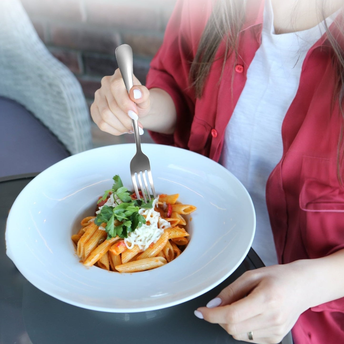ZilverGloed - Service de table pour 6 personnes