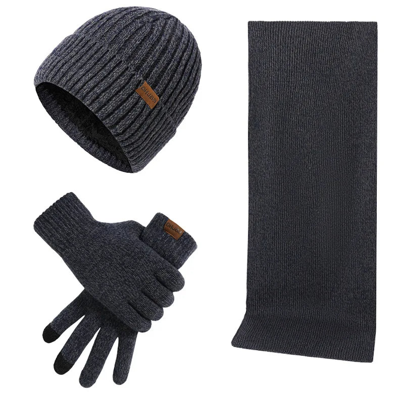 ArcticStyle – Ensemble d'hiver tendance avec bonnet et gants