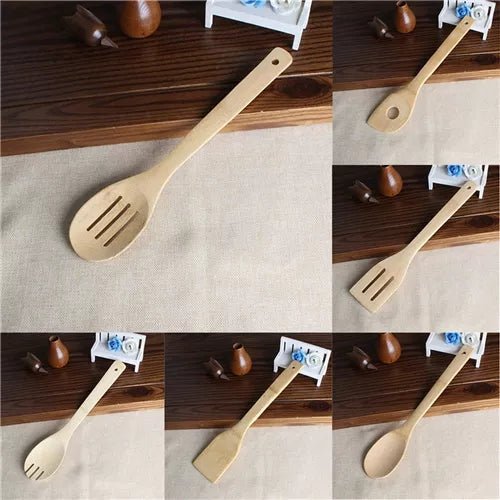 Bamboo 5 Pcs Bâtonnets de Cuisine