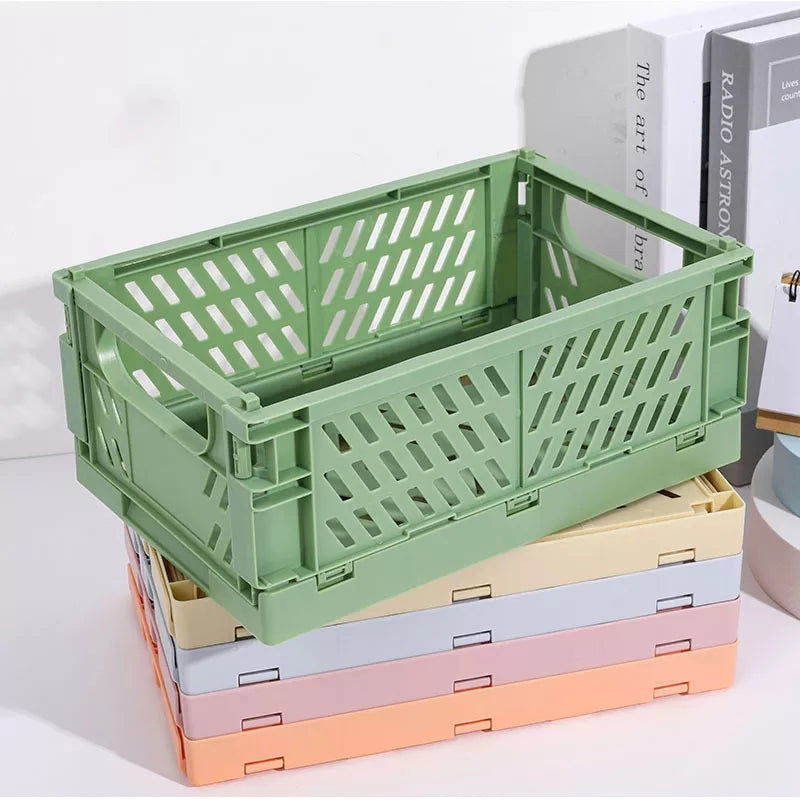 Bacs de rangement organisables pliables