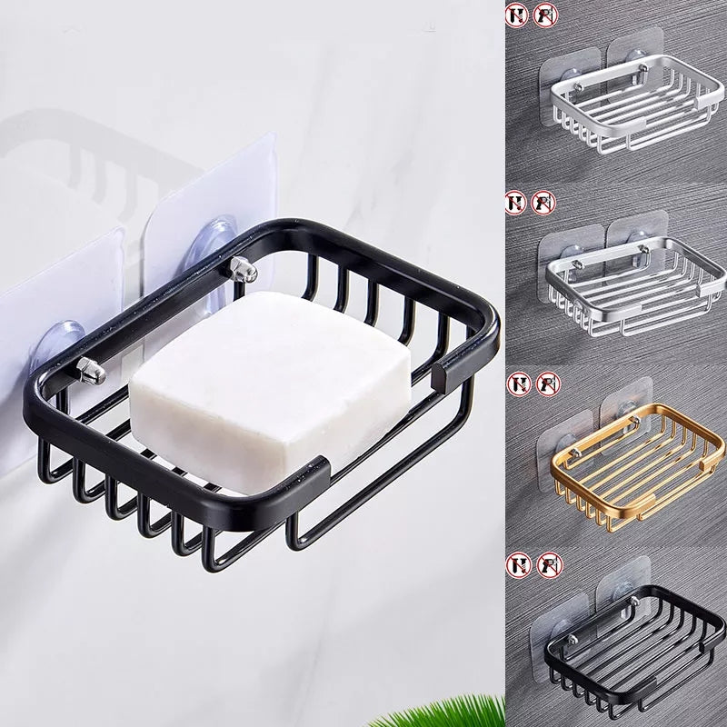 Support de savon en aluminium drainant monté au mur Punch Gratuit