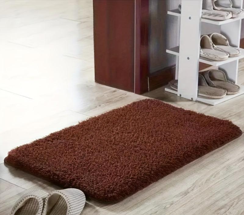 Floroux - Tapis de bain doux, épais et très absorbant