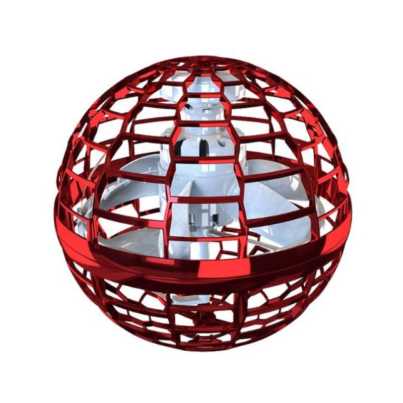 Drone magique volant LED - Balle UFO rotative à 360° pour enfants, amusante et rechargeable en toute sécurité