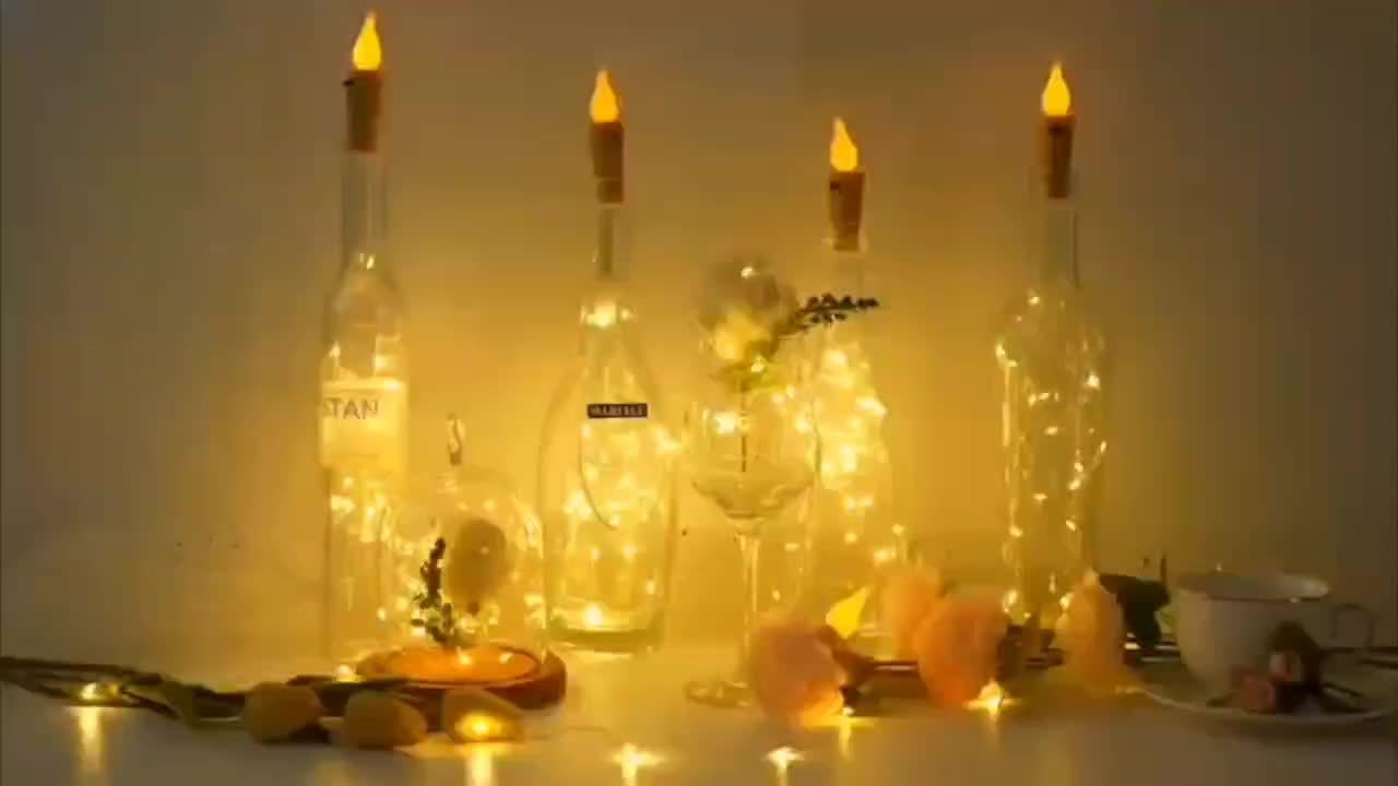 BottleGlow – Éclairage LED pour Bouteilles pour Fêtes et Décoration