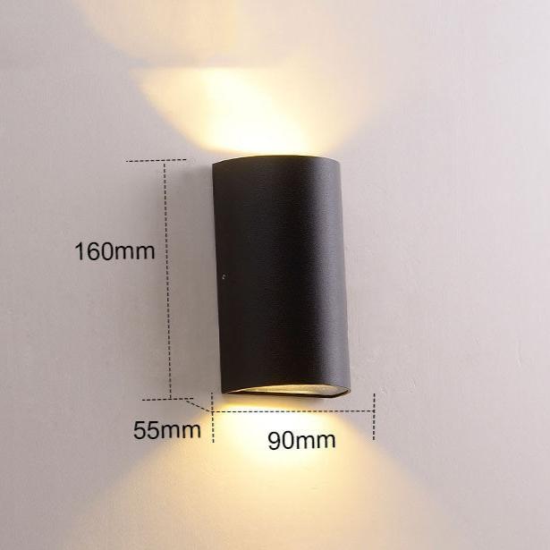 Floroux - Applique LED étanche pour l'extérieur