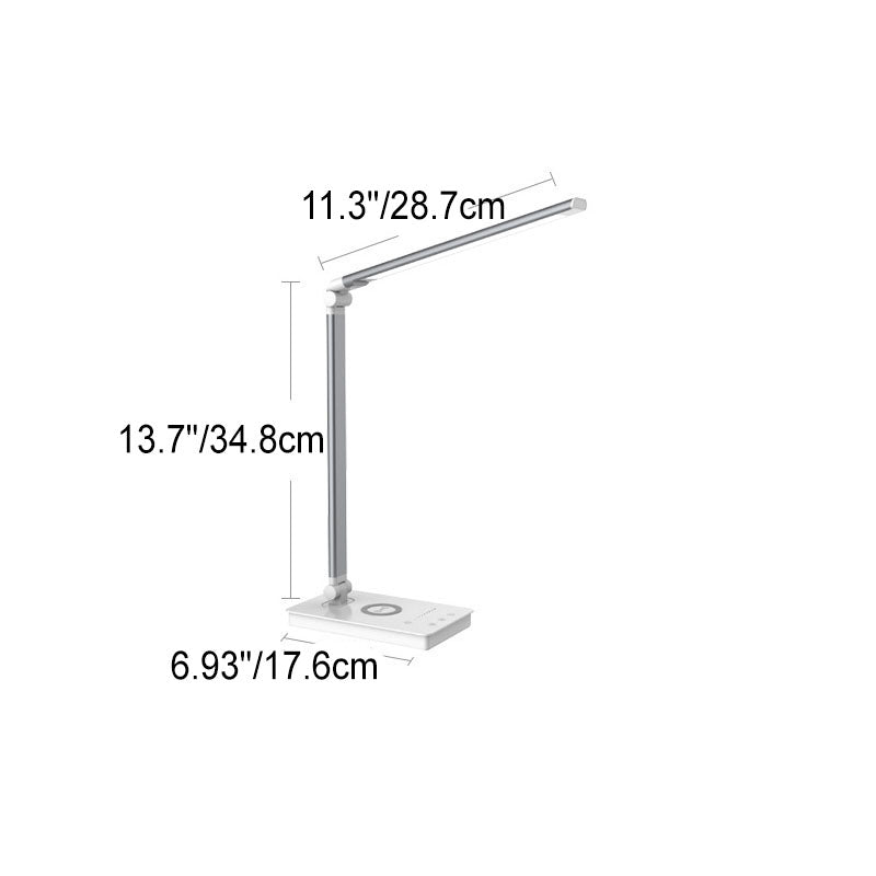 Floroux Lampe de Table USB LED | Design Pliable | Éclairage Minimaliste & Intelligent | Dimmable