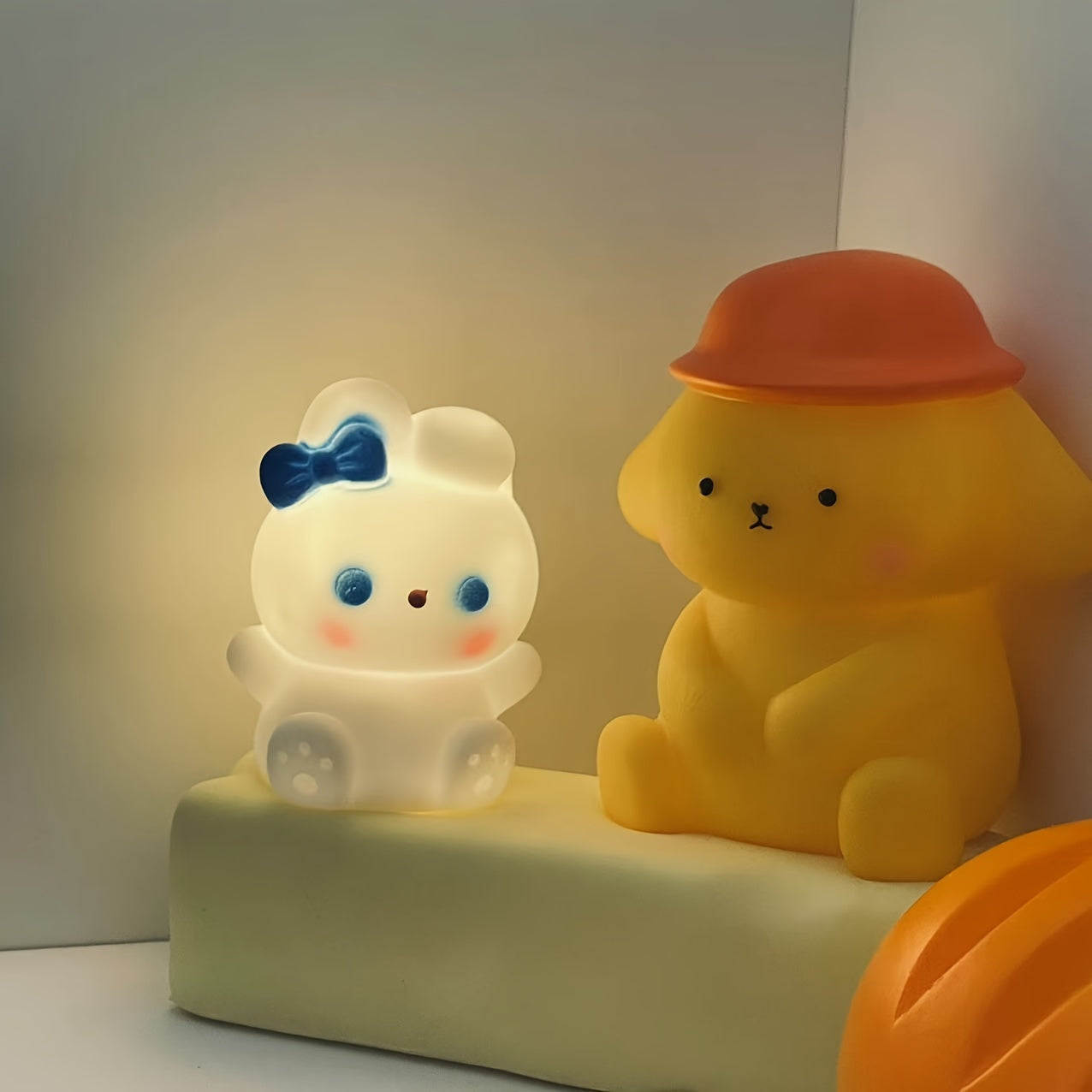 PuppyGlow Light - Petite lampe de nuit LED mignonne pour enfants