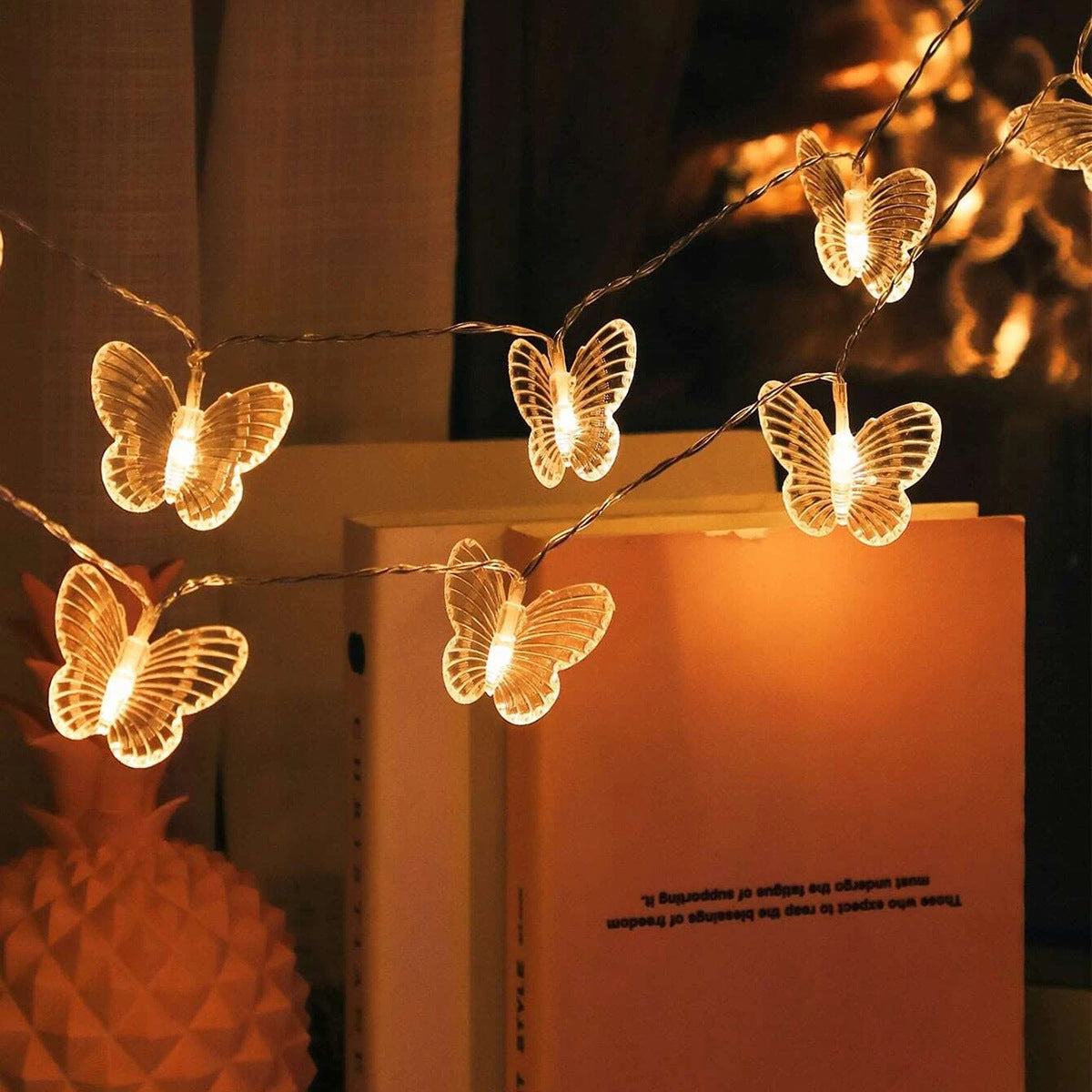 20-LED Papillon / Libellule Guirlande lumineuse (3m)