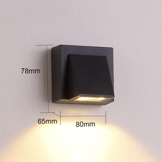 Floroux - Applique LED étanche pour l'extérieur