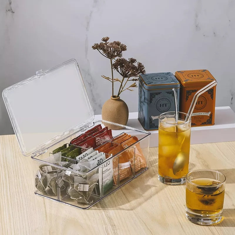 Organisateur de sachets de thé en acrylique