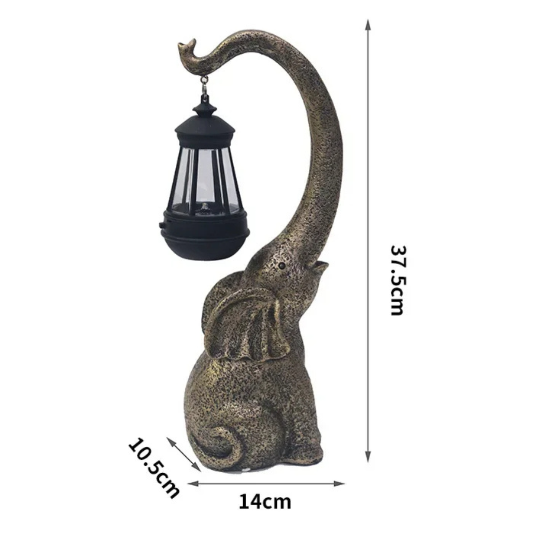 MagicElephant - Éclairage Solaire Enchanteur pour Jardin et Maison