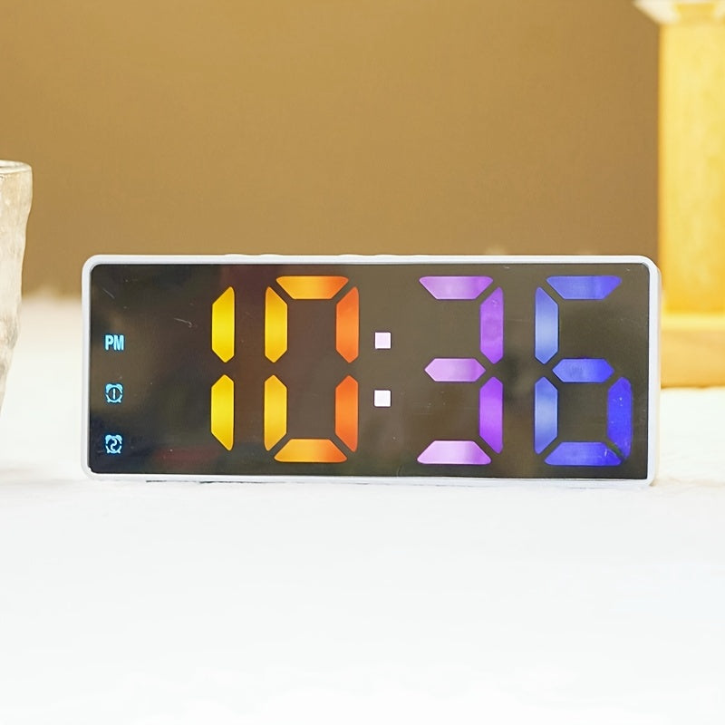 BrightTime Clock - Réveil LED lumineux avec date