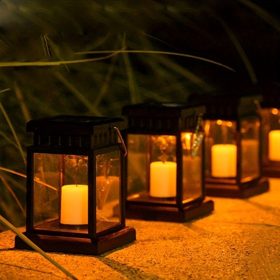 Floroux | Lampe de jardin solaire rétro et élégante