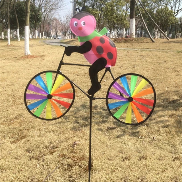 Floroux - Sculptures éoliennes animales pour vélos