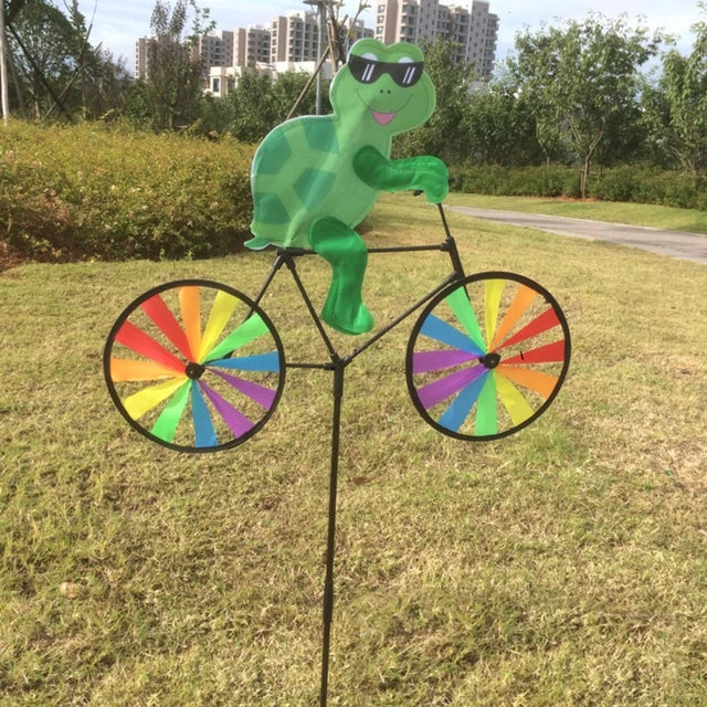 Floroux - Sculptures éoliennes animales pour vélos