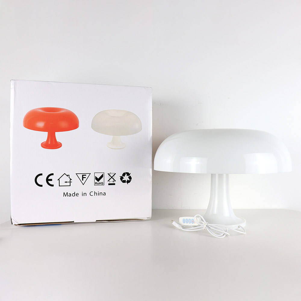 Floroux - Lampe de table minimaliste moderne en forme de champignon pour maisons élégantes