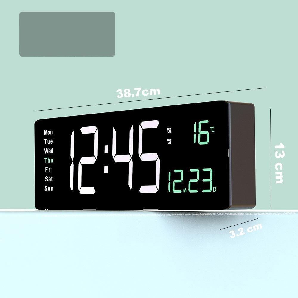 Montre digitale en acrylique colorée – Apportez de la couleur dans votre intérieur