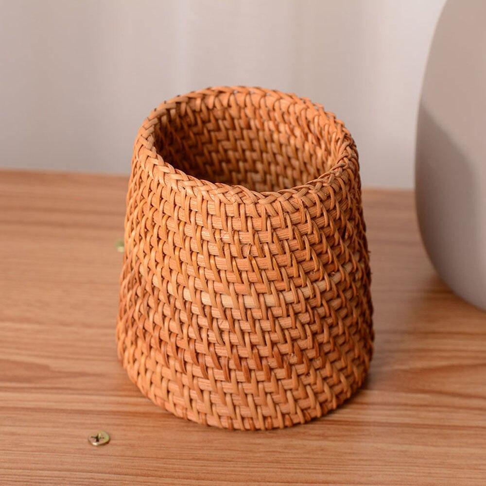Handwoven storage basket Floroux | Rattan basket for the home | Decorative and functional storage